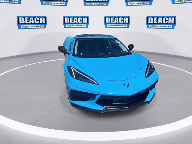 2020 Blue Chevrolet Corvette Stingray RWD Coupe