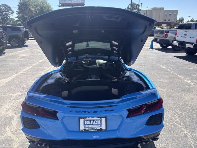 2020 Blue Chevrolet Corvette Stingray RWD Coupe