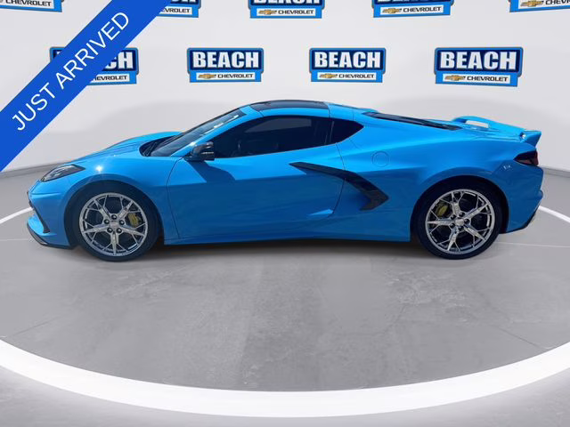 2020 Blue Chevrolet Corvette Stingray RWD Coupe