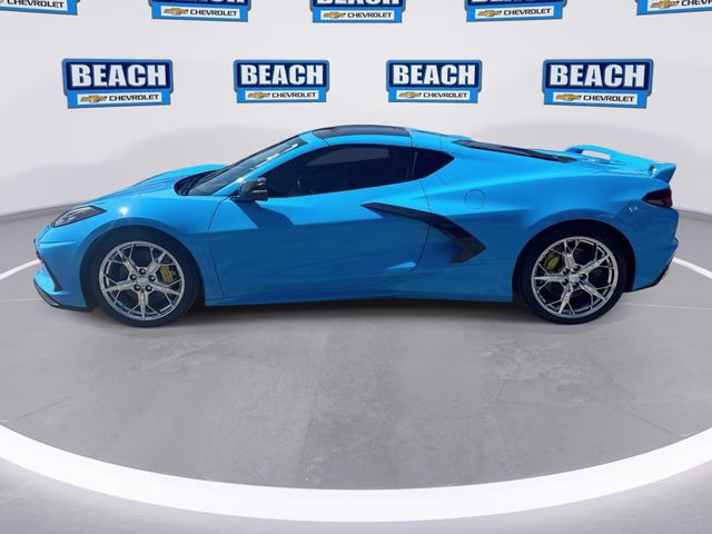 2020 Blue Chevrolet Corvette Stingray RWD Coupe