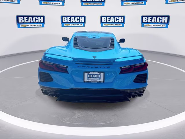 2020 Blue Chevrolet Corvette Stingray RWD Coupe