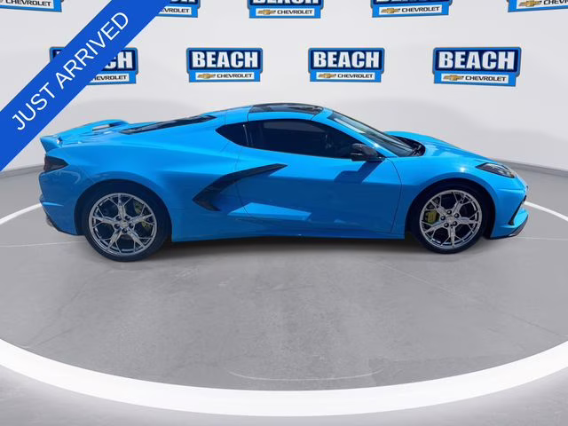 2020 Blue Chevrolet Corvette Stingray RWD Coupe