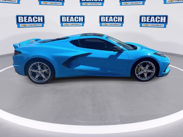 2020 Blue Chevrolet Corvette Stingray RWD Coupe