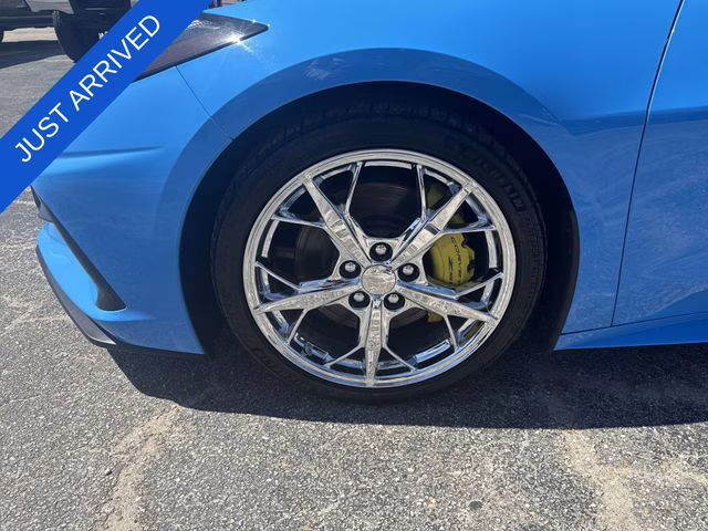 2020 Blue Chevrolet Corvette Stingray RWD Coupe