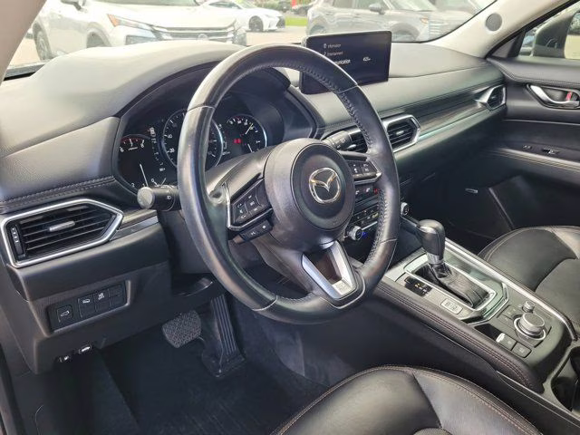 2021 Machine Gray Metallic Mazda CX-5 Grand Touring Reserve AWD SUV