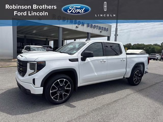 2022 Summit White GMC Sierra 1500 Elevation RWD Truck