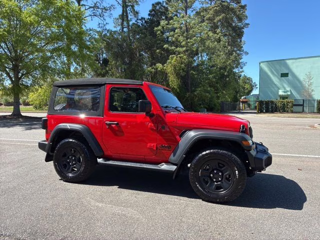 2024 Firecracker Red Clearcoat Jeep Wrangler Sport 4X4 SUV
