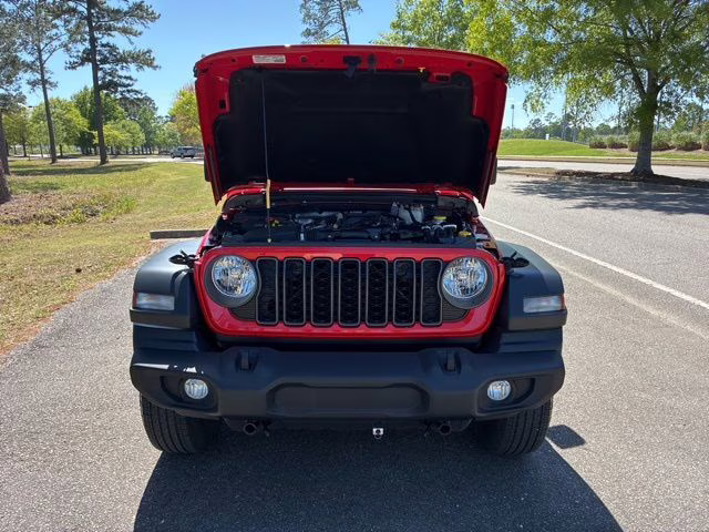 2024 Firecracker Red Clearcoat Jeep Wrangler Sport 4X4 SUV