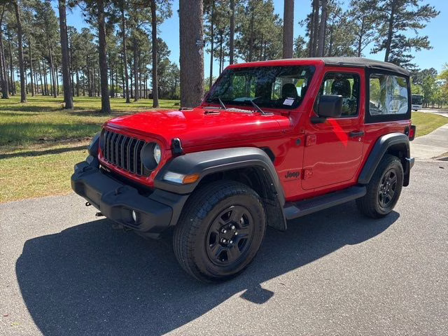2024 Firecracker Red Clearcoat Jeep Wrangler Sport 4X4 SUV