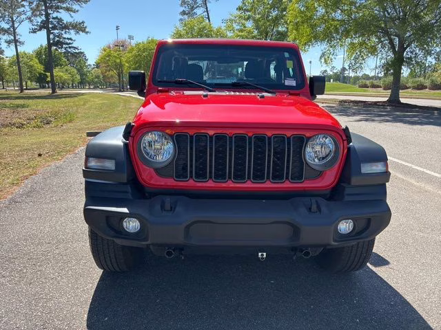 2024 Firecracker Red Clearcoat Jeep Wrangler Sport 4X4 SUV