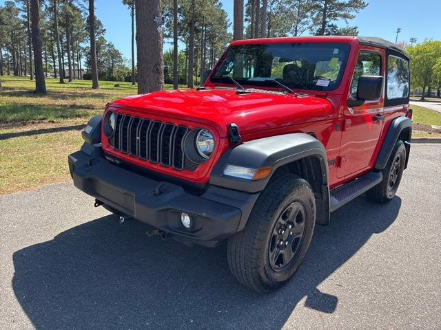 2024 Firecracker Red Clearcoat Jeep Wrangler Sport 4X4 SUV