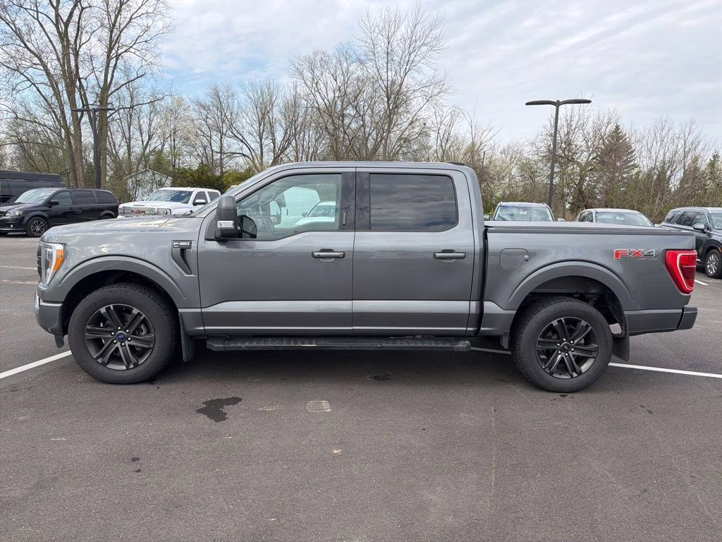 2021 Carbonized Gray Metallic Ford F-150 XLT 4X4 Truck