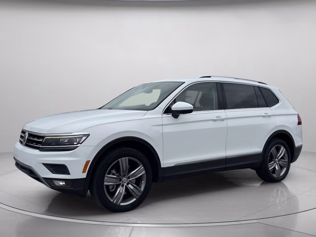 2019 Pure White Volkswagen Tiguan 2.0T SEL Premium AWD SUV