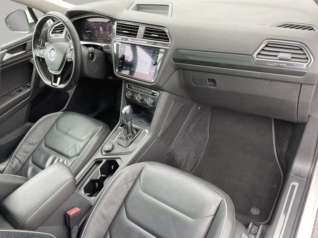 2019 Pure White Volkswagen Tiguan 2.0T SEL Premium AWD SUV