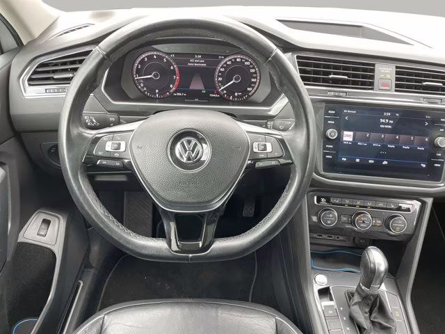 2019 Pure White Volkswagen Tiguan 2.0T SEL Premium AWD SUV