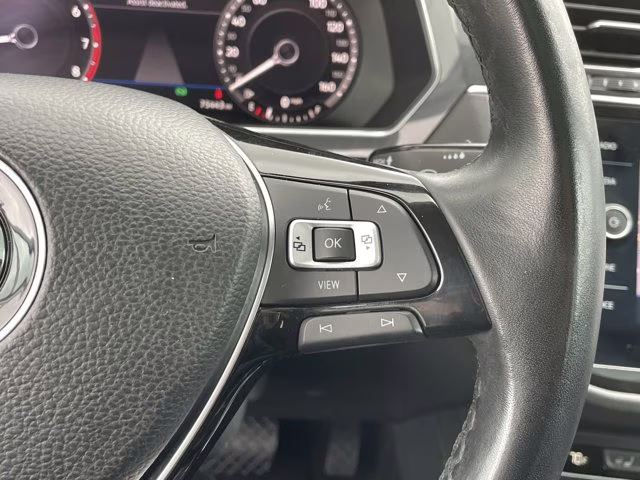 2019 Pure White Volkswagen Tiguan 2.0T SEL Premium AWD SUV