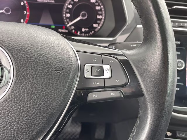 2019 Pure White Volkswagen Tiguan 2.0T SEL Premium AWD SUV