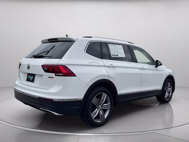 2019 Pure White Volkswagen Tiguan 2.0T SEL Premium AWD SUV