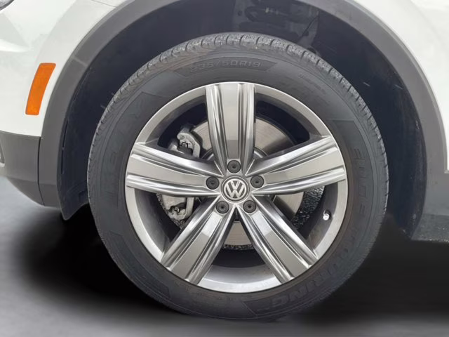 2019 Pure White Volkswagen Tiguan 2.0T SEL Premium AWD SUV