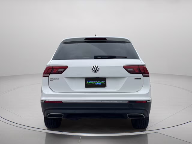 2019 Pure White Volkswagen Tiguan 2.0T SEL Premium AWD SUV