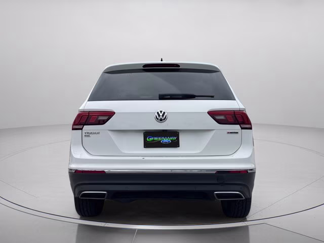 2019 Pure White Volkswagen Tiguan 2.0T SEL Premium AWD SUV