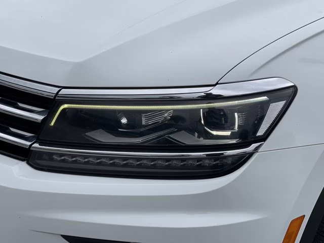 2019 Pure White Volkswagen Tiguan 2.0T SEL Premium AWD SUV