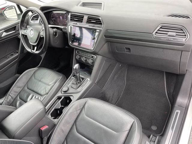 2019 Pure White Volkswagen Tiguan SEL Premium AWD SUV