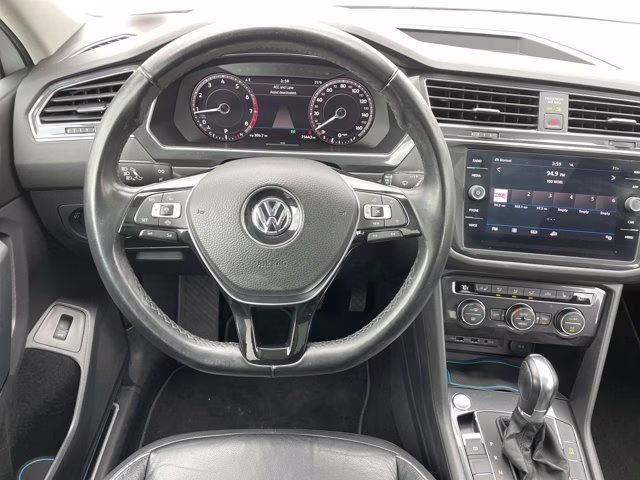 2019 Pure White Volkswagen Tiguan SEL Premium AWD SUV