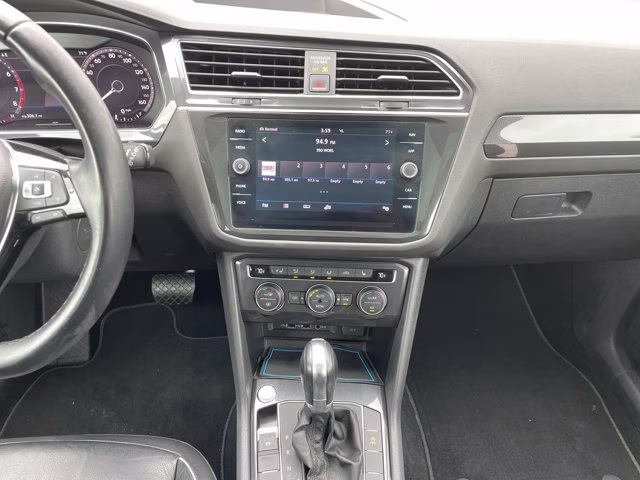 2019 Pure White Volkswagen Tiguan SEL Premium AWD SUV