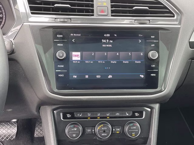 2019 Pure White Volkswagen Tiguan SEL Premium AWD SUV