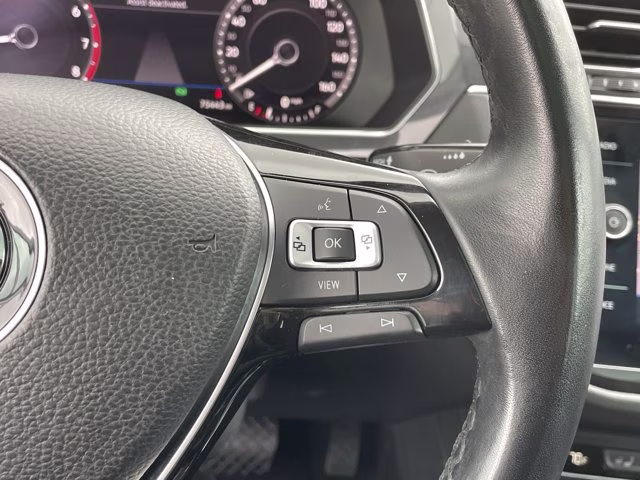 2019 Pure White Volkswagen Tiguan SEL Premium AWD SUV