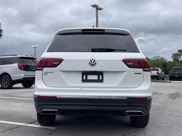 2019 Pure White Volkswagen Tiguan SEL Premium AWD SUV