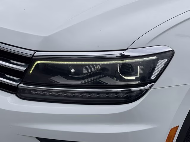 2019 Pure White Volkswagen Tiguan SEL Premium AWD SUV