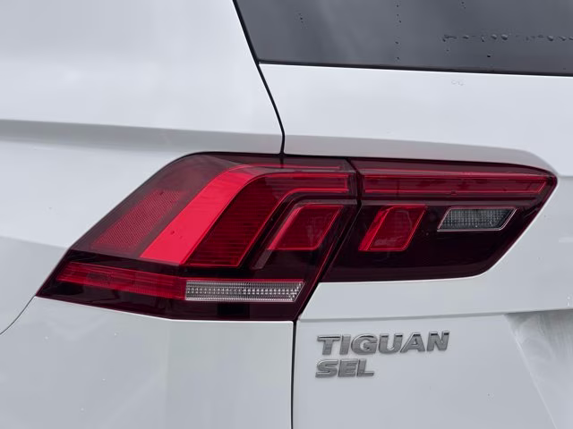 2019 Pure White Volkswagen Tiguan SEL Premium AWD SUV