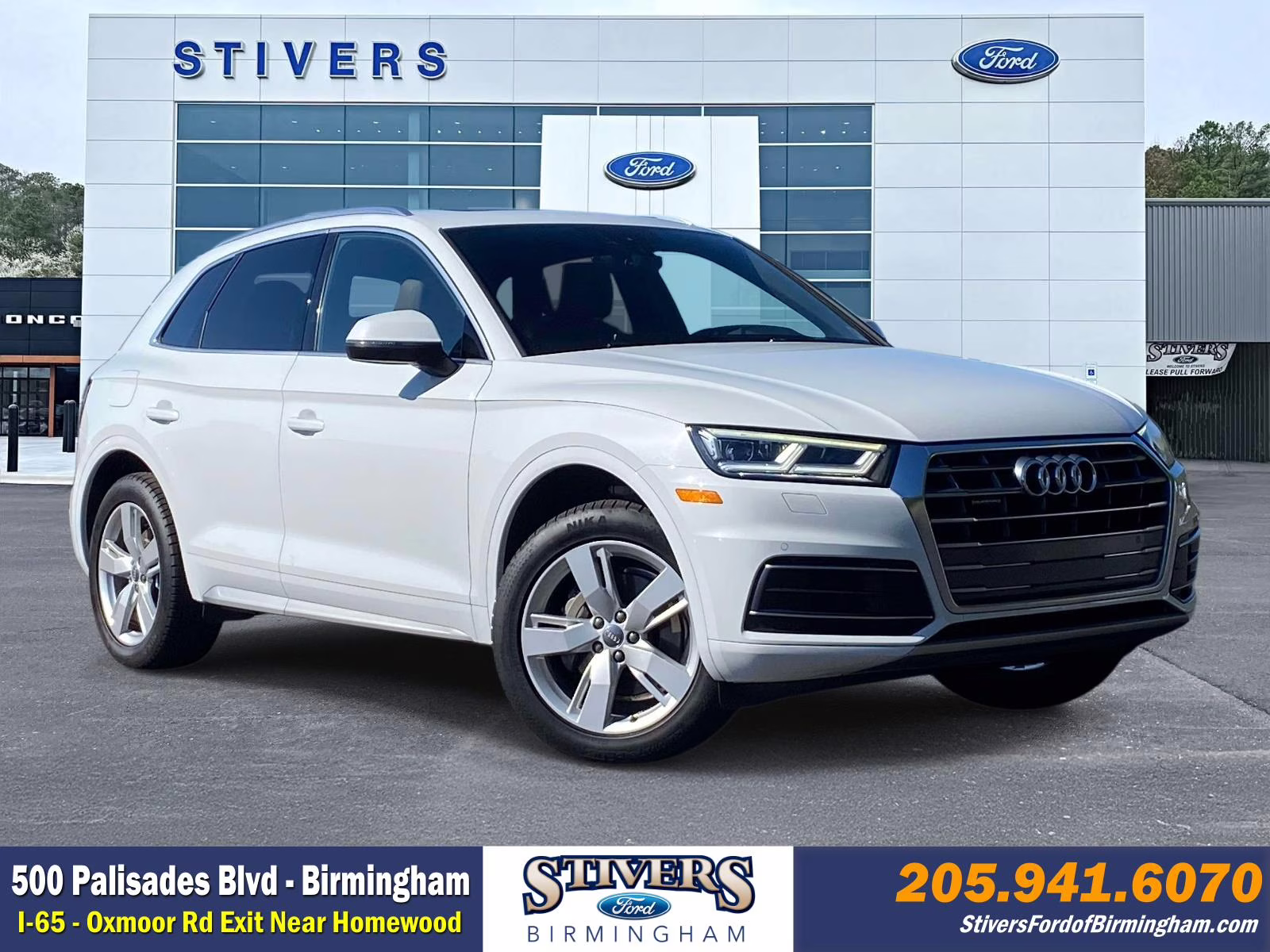 2019 Glacier White Metallic Audi Q5 2.0T Premium Plus AWD SUV