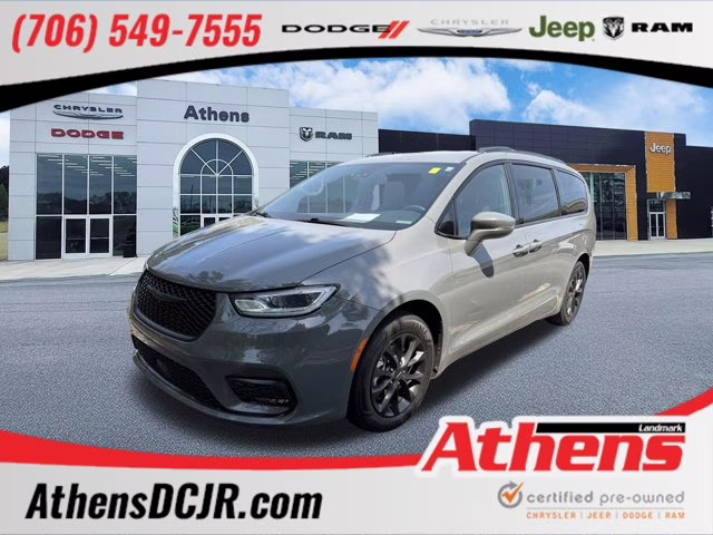 2021 Ceramic Gray Clearcoat Chrysler Pacifica Touring FWD Van