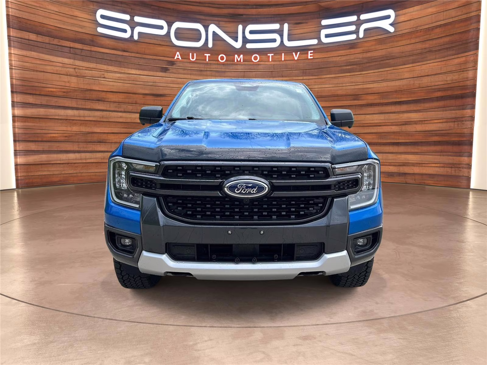 2024 Velocity Blue Ford Ranger XLT 4X4 Truck