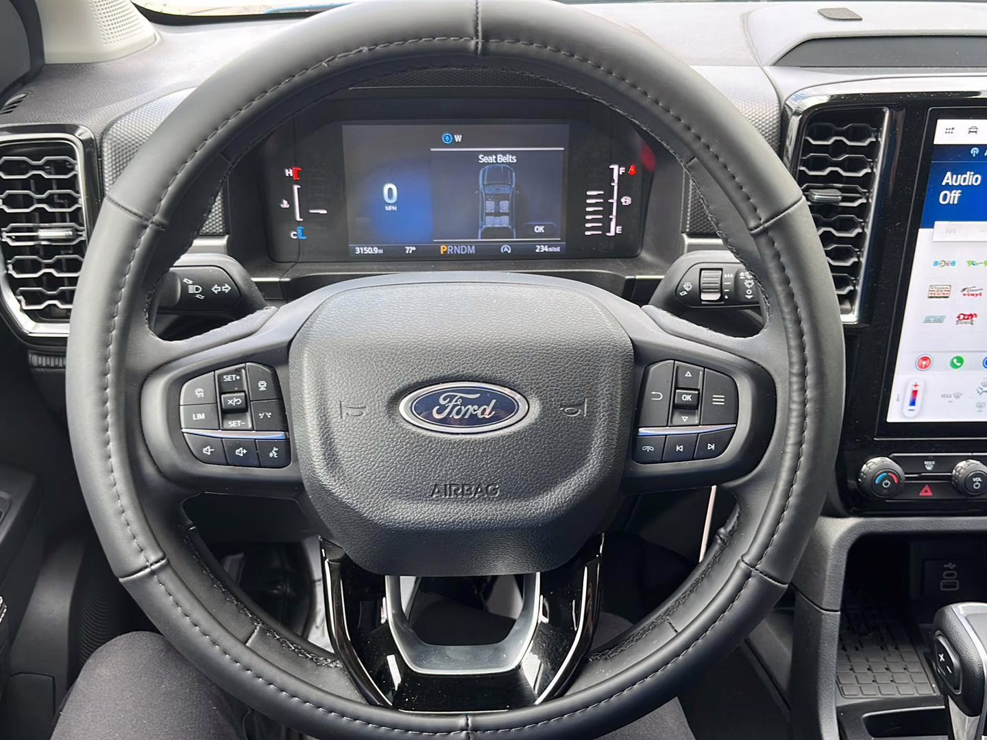 2024 Velocity Blue Ford Ranger XLT 4X4 Truck