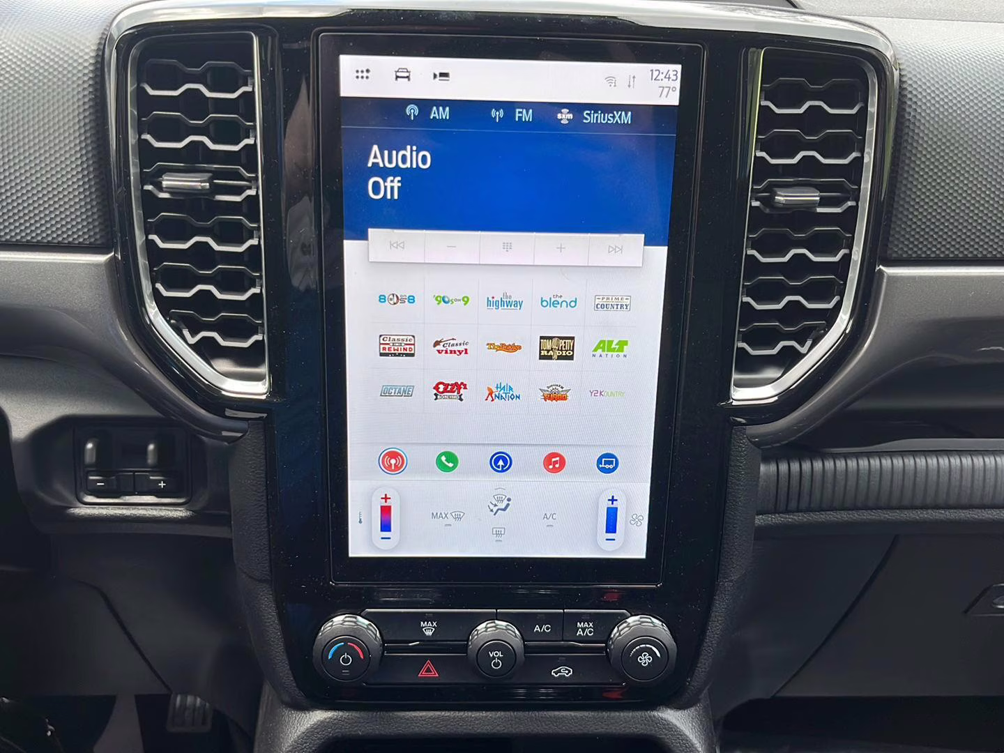 2024 Velocity Blue Ford Ranger XLT 4X4 Truck