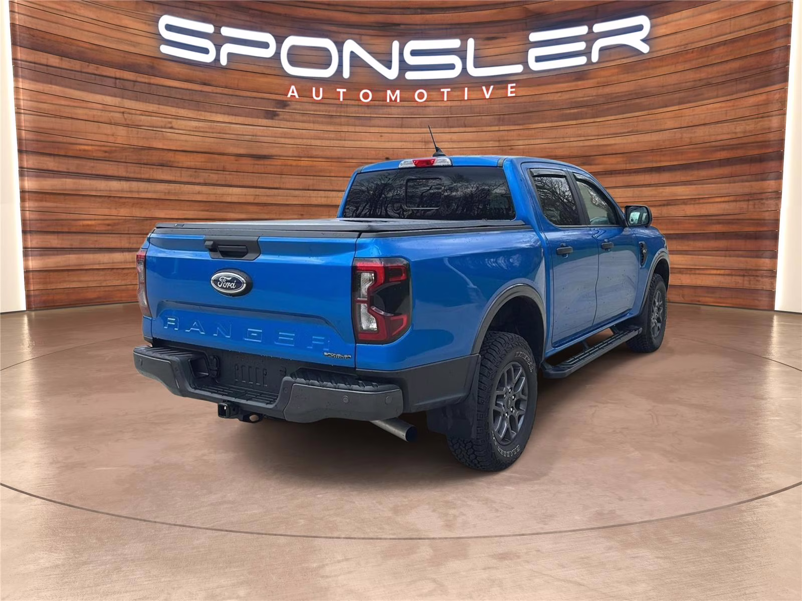 2024 Velocity Blue Ford Ranger XLT 4X4 Truck