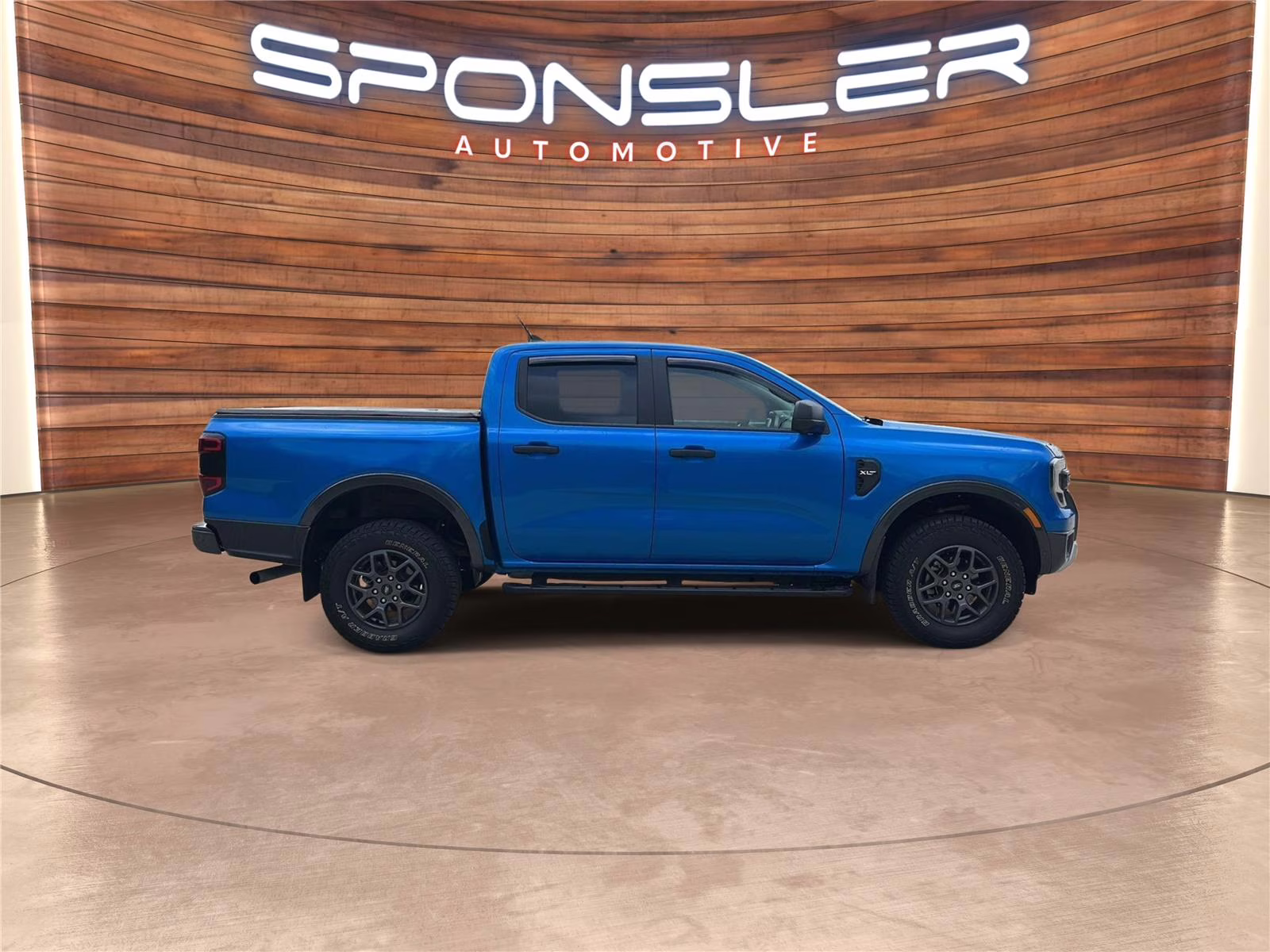 2024 Velocity Blue Ford Ranger XLT 4X4 Truck