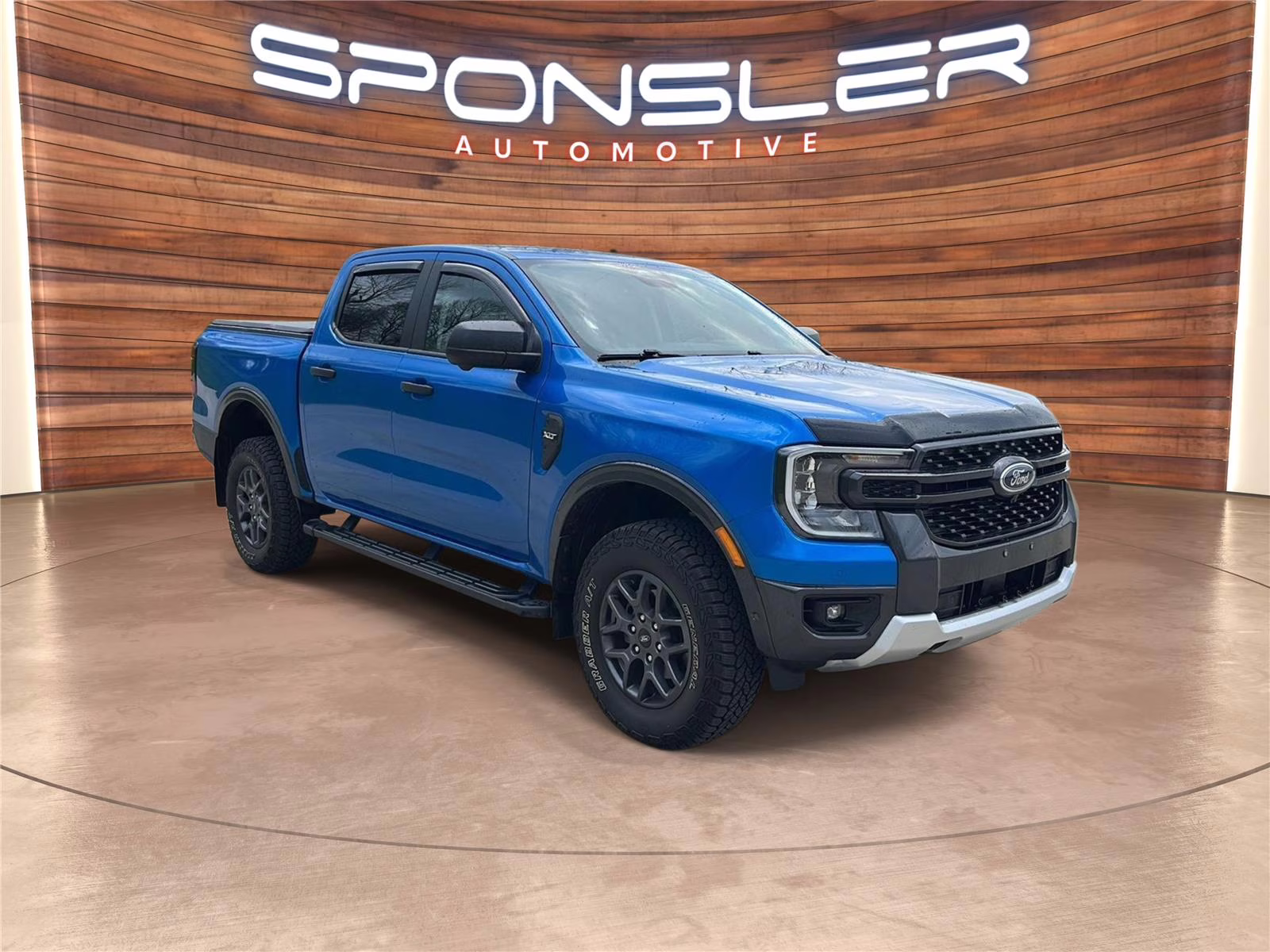 2024 Velocity Blue Ford Ranger XLT 4X4 Truck