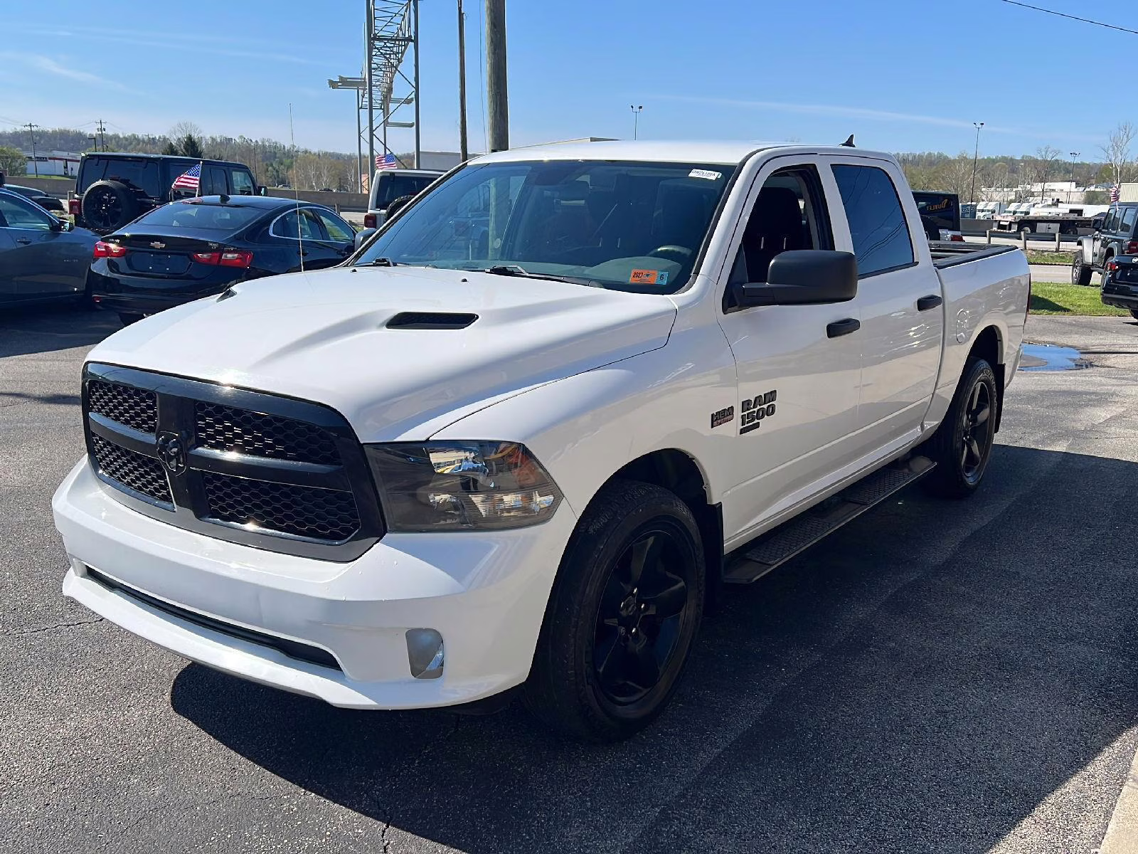 2019 Bright White Ram 1500 Classic Express 4X4 Truck