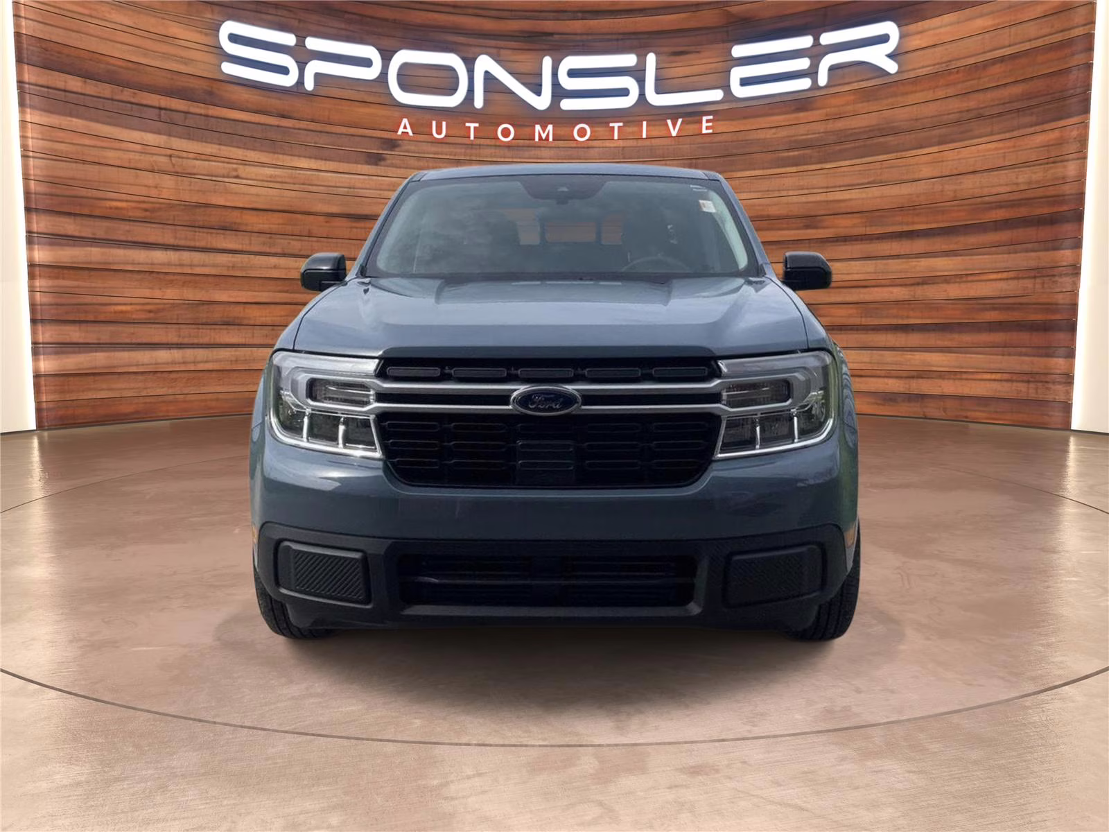 2024 Azure Gray Metallic Tri-Coat Ford Maverick LARIAT AWD Truck