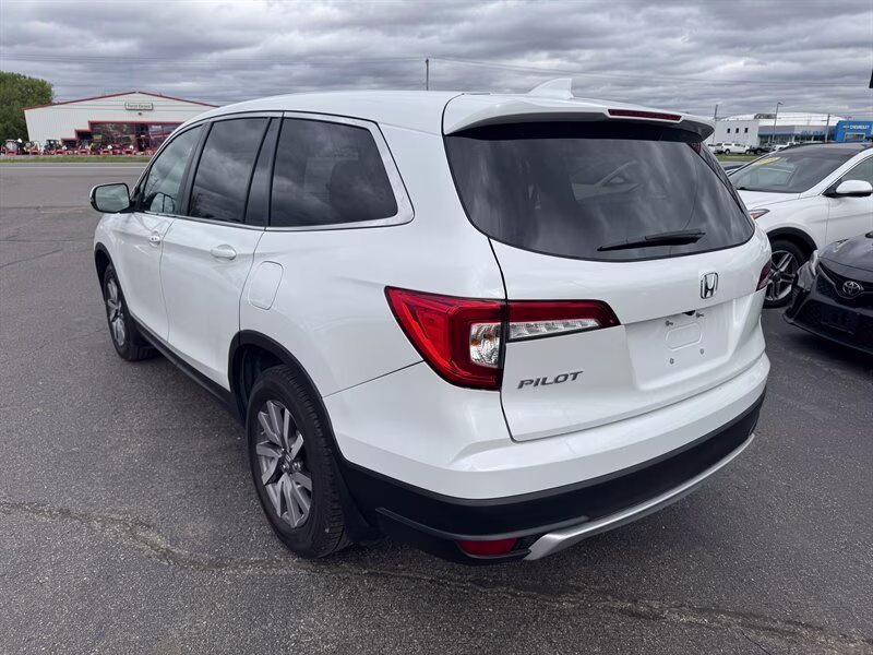 2020 Platinum White Pearl Honda Pilot EX FWD SUV