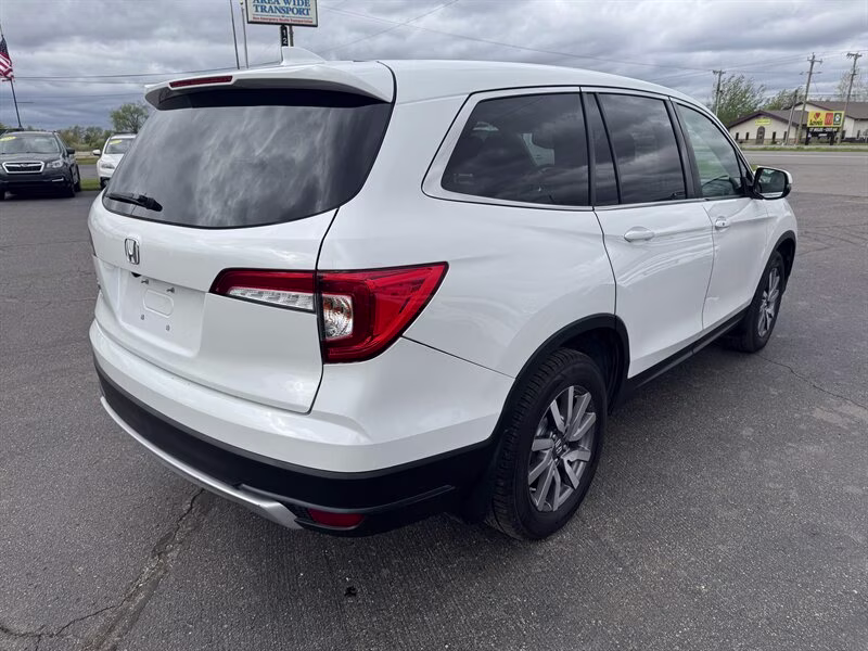2020 Platinum White Pearl Honda Pilot EX FWD SUV