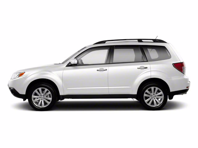 2010 Satin White Pearl Subaru Forester 2.5X Premium AWD Crossover