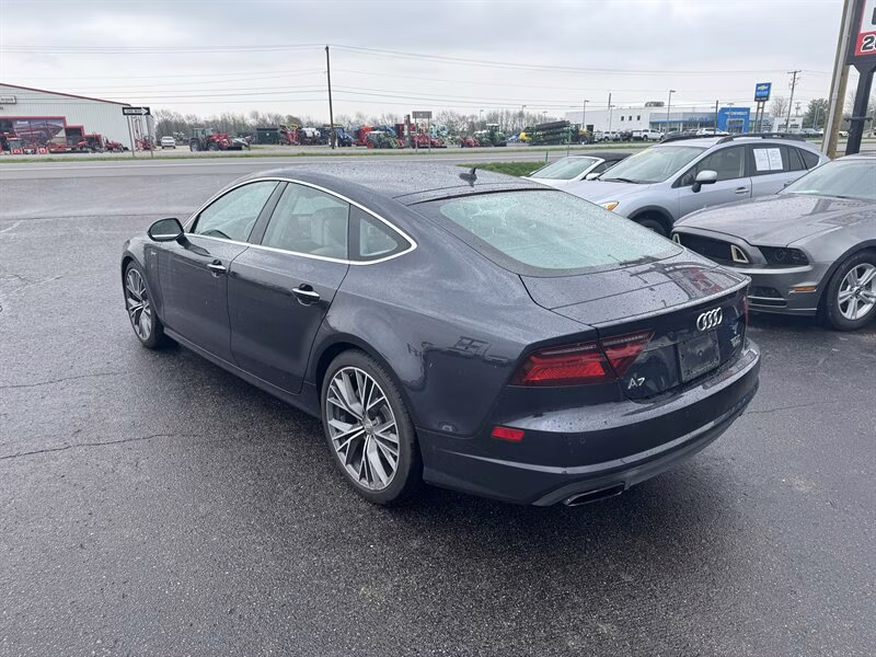 2016 Moonlight Blue Metallic Audi A7 3.0T quattro Prestige AWD Sedan