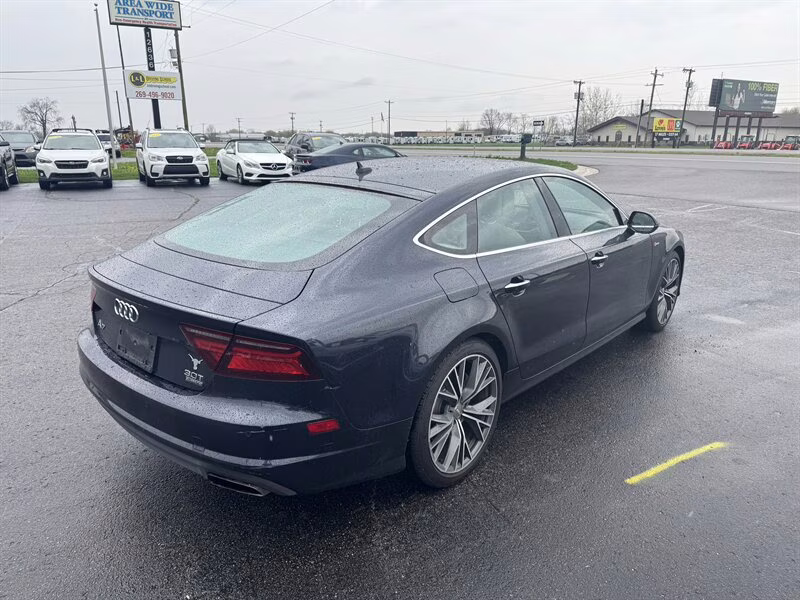 2016 Moonlight Blue Metallic Audi A7 3.0T quattro Prestige AWD Sedan