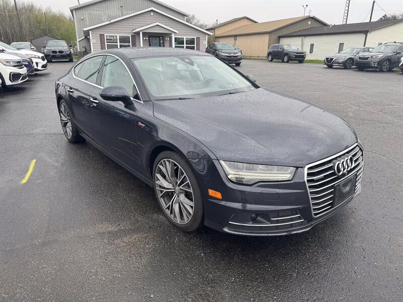 2016 Moonlight Blue Metallic Audi A7 3.0T quattro Prestige AWD Sedan